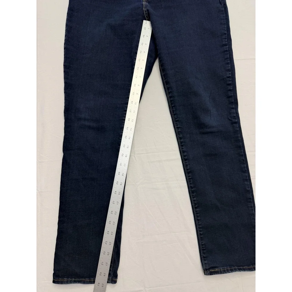 Levi's Jeans Mens 33x30 Blue Dark Wash Slim Skinny Classic Mid Rise Denim Pants